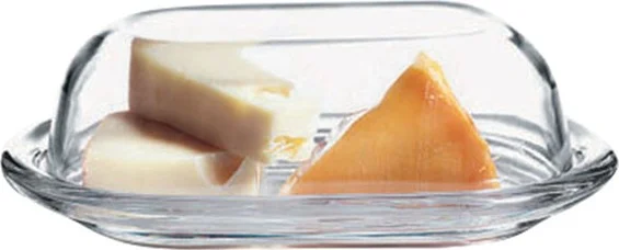 Paşabahçe Basic Breakfast Bowl / Butter Bowl with Cover 2 Pieces