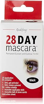 Godefroy 28 Day Mascara by Godefroy 25 Application Kit Black - Image 1