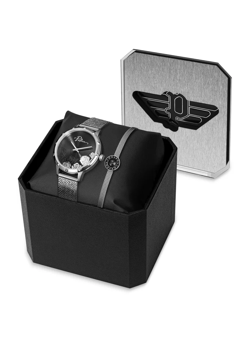 بوليس Police Watch & Bracelet Gift Set for Women