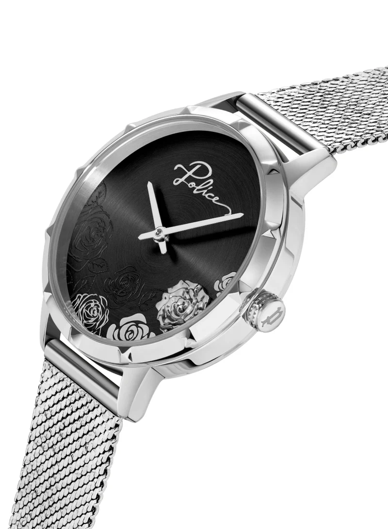 POLICE silver Police Watch & Bracelet Gift Set for Women for Women | Best Price UAE