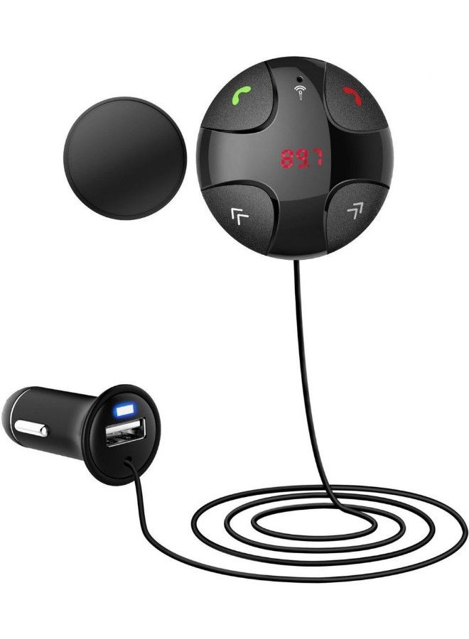 نيبمينينت شاحن جهاز إرسال FM لاسلكي رائع أسود