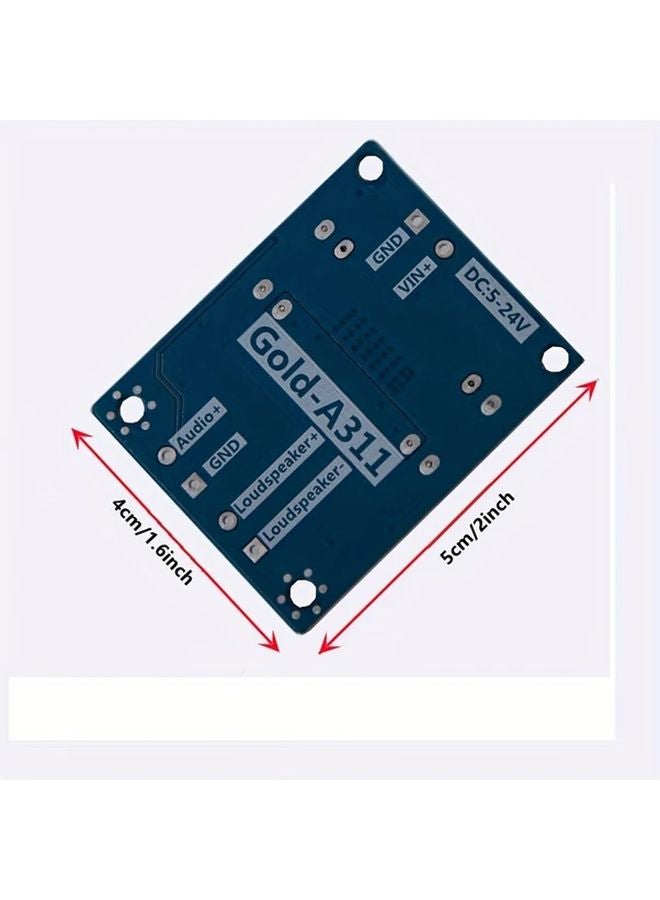 1pc TPA3118 Digital Amplifier Board 60W Class D Single Channel 5 24V Power Supply - Image 3
