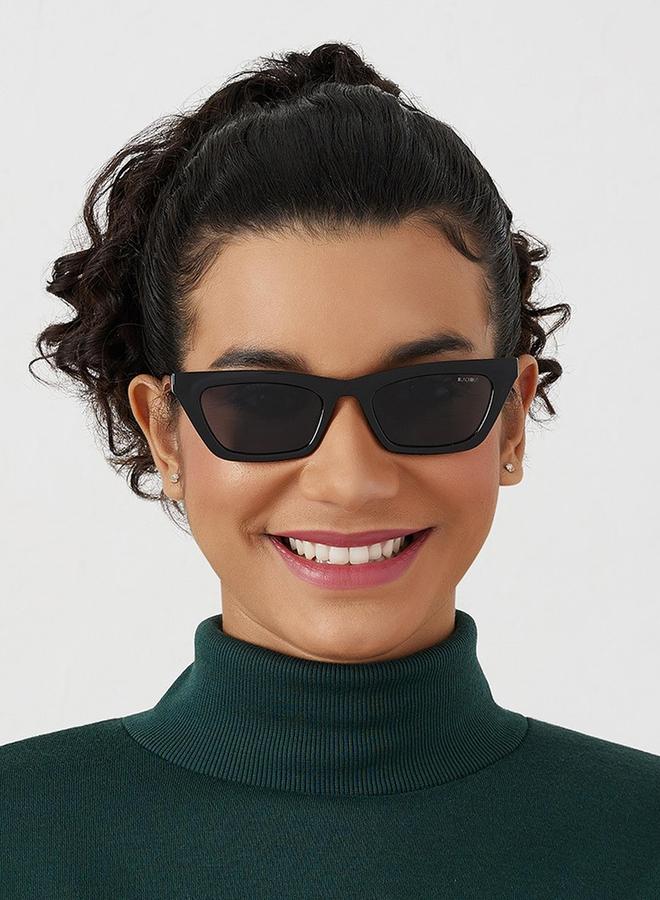 بلاك أوت نظارات شمسية نسائية عين القطة سوداء - Image 4