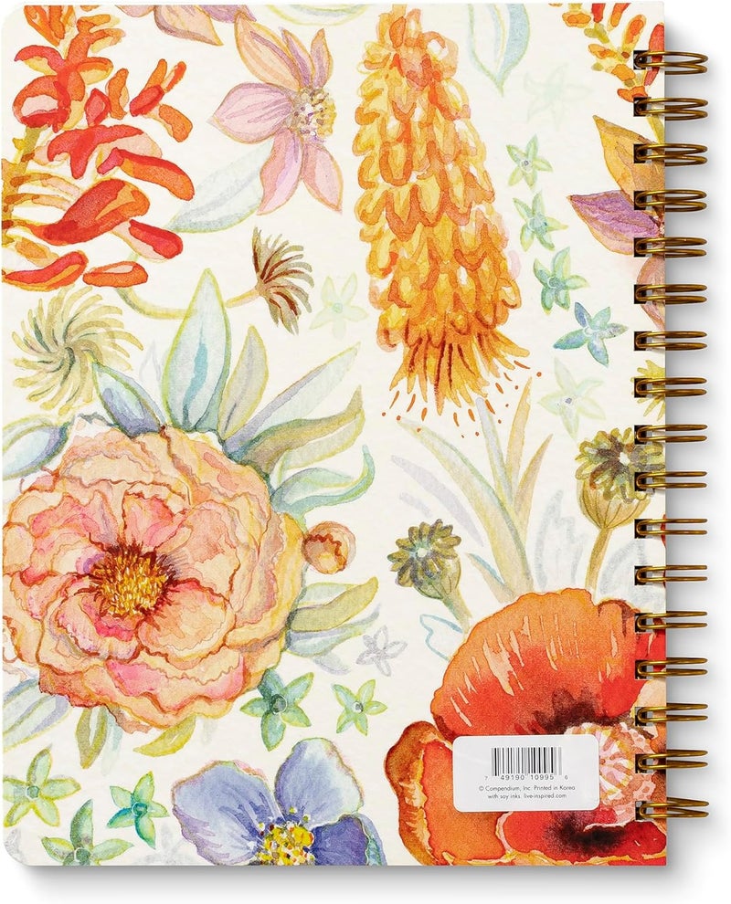 Compendium Spiral Notebook – Seek Out Beauty Where It Lives. – A Designer Spiral Notebook with 192 Lined Pages, College Ruled, 7.0" W x 9.25" H - Image 3
