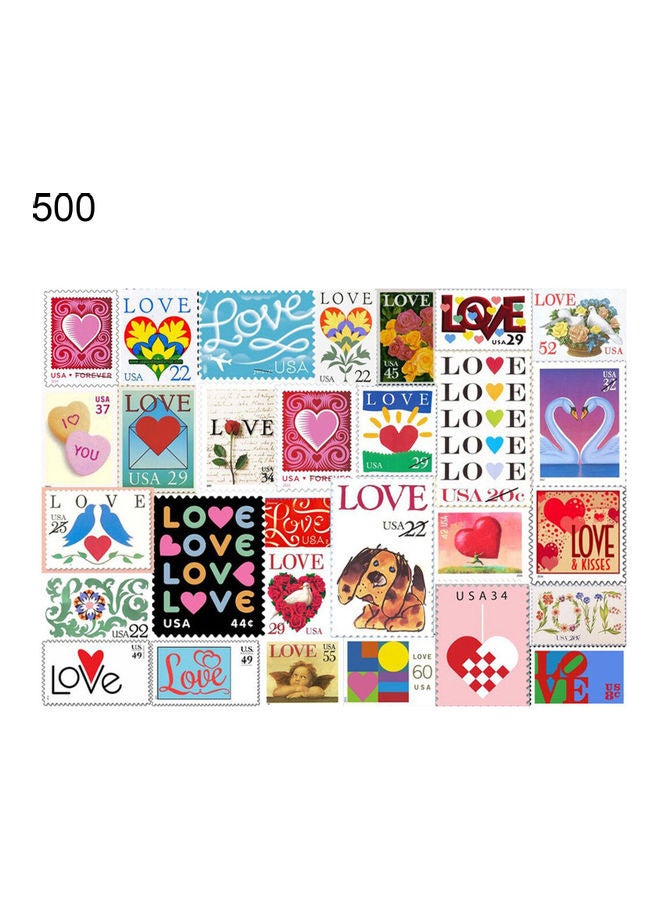 500-Piece Wooden  Stamps Jigsaw Puzzle Toy - Image 1