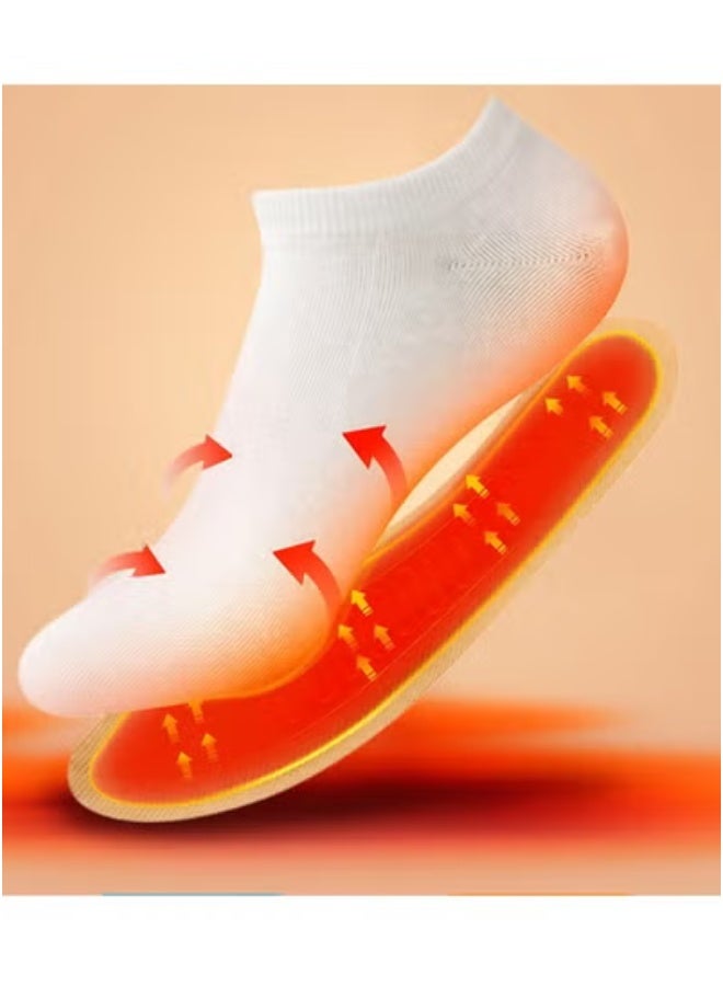 ماركة غير محددة وسادات تدفئة القدمين من sheful Hot Toe - 20 قطعة، وسادات تدفئة طبيعية طويلة الأمد تعمل بالهواء للاستخدام مرة واحدة للأحذية والأحذية الطويلة - بدون رائحة ومريحة للعمل في الهواء الطلق والأنشطة الرياضية مقاس 36-39  - Image 2