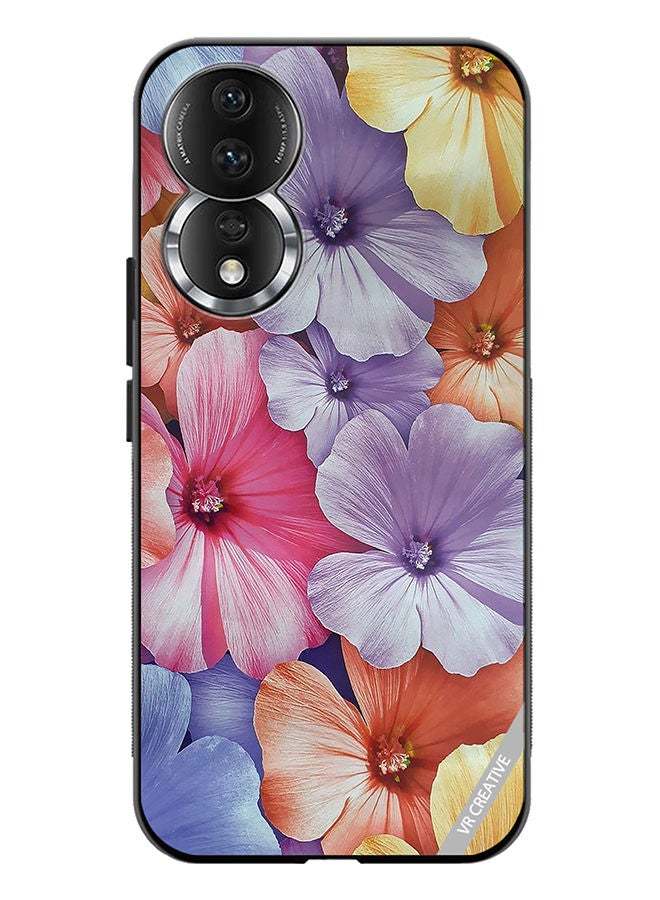 VR CREATIVE Protective Case Cover For Honor 80 Flower Design Multicolour - Image 1