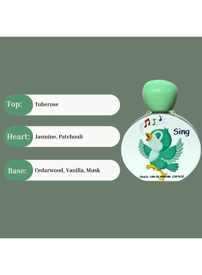 لطافة عطر سينغ أو دو بارفيوم للأطفال 75 مل من لطافة برايد | عطر حلو ومرحي يناسب الشخصيات النابضة بالحياة - Image 3