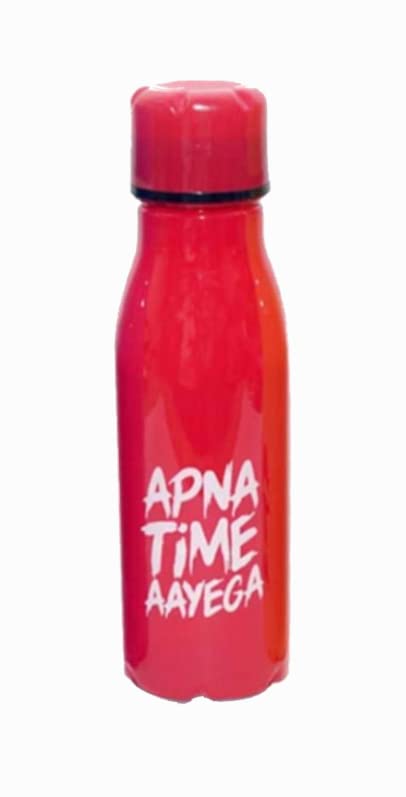 ShubhKraft ShubhKraft Birthday Return Gift For Kids In Bulk Apna Time Aayega Water Bottle For Kids Girls Boys Pack Of 24 Multicolor Plastic 500 ML  - Image 3
