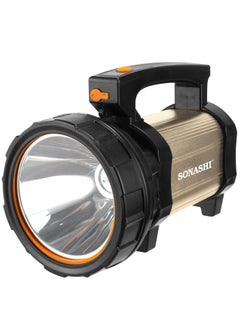 SONASHI Rechargeable Search Light with Portable Carrying Belt  4600mAh Chargeable Battery with 12 Hours Continuous Working  Searchlight for Hiking Camping and Fishing  FlashlightsSpotlights SSL-724  - Image 1