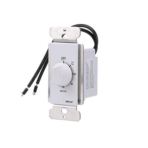 Woods 60 Minute Spring Wound Timer; White, 59717 - Image 2