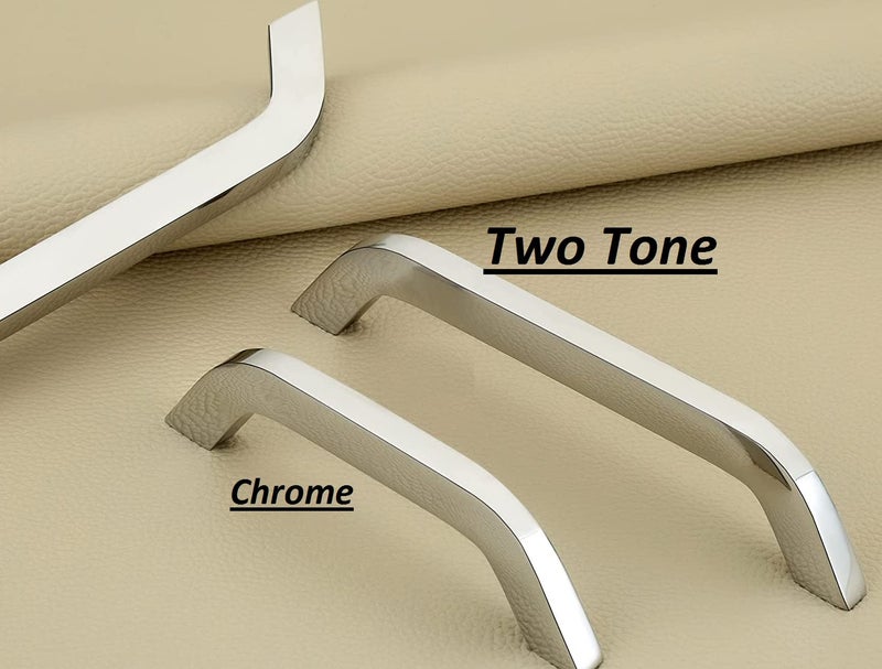 JWL Cabinet Handles Silver4 Inch Pack of 2 Pcs Chrome Finish - Image 2