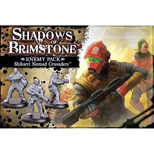 Flying Frog Productions Shadows of Brimstone: Shikarri Nomad Crusaders Enemy Pack - Image 1