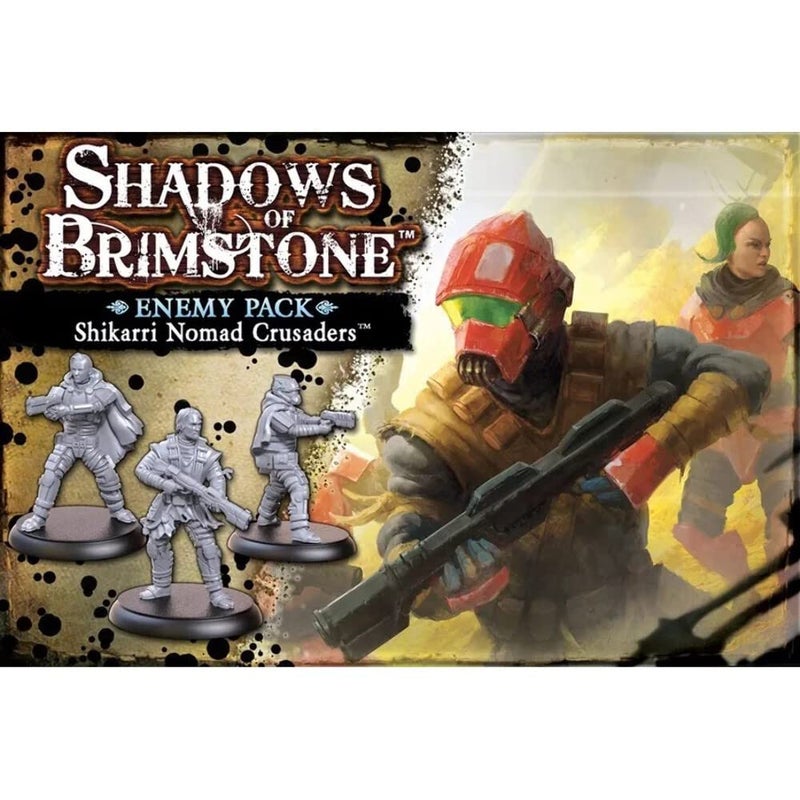 Flying Frog Productions Shadows of Brimstone: Shikarri Nomad Crusaders Enemy Pack - Image 2