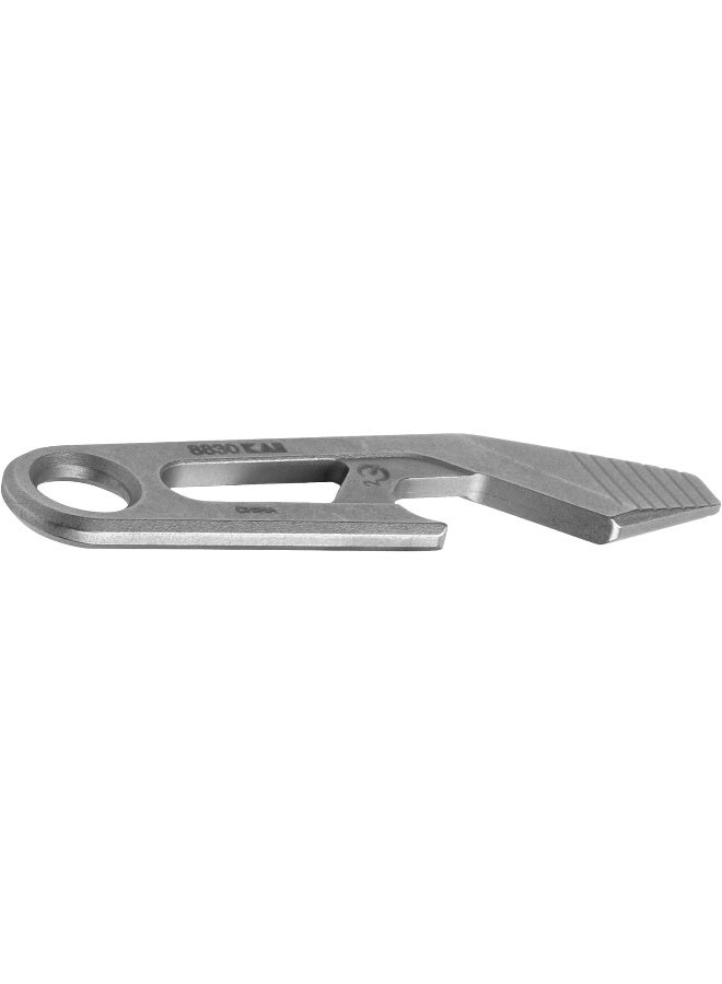 Kershaw Kershaw Recap Keychain Bottle Opener, Gray Multi Tool with Bottle Opener, Pry Bar, and Flathead Screwdriver Tip, Fits Key Ring, Size of a House Key  - Image 5