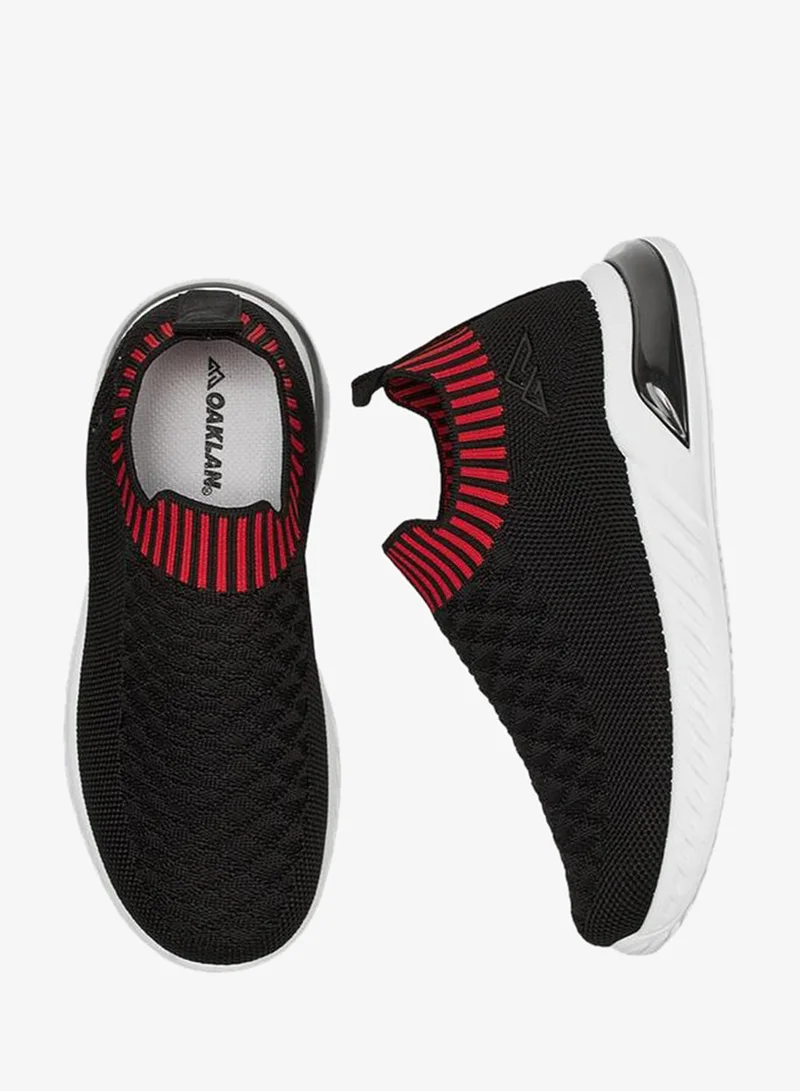 Oaklan by Shoexpress BLACK Boys Knitted Slip-On Sports Shoes for Men | Best Price UAE