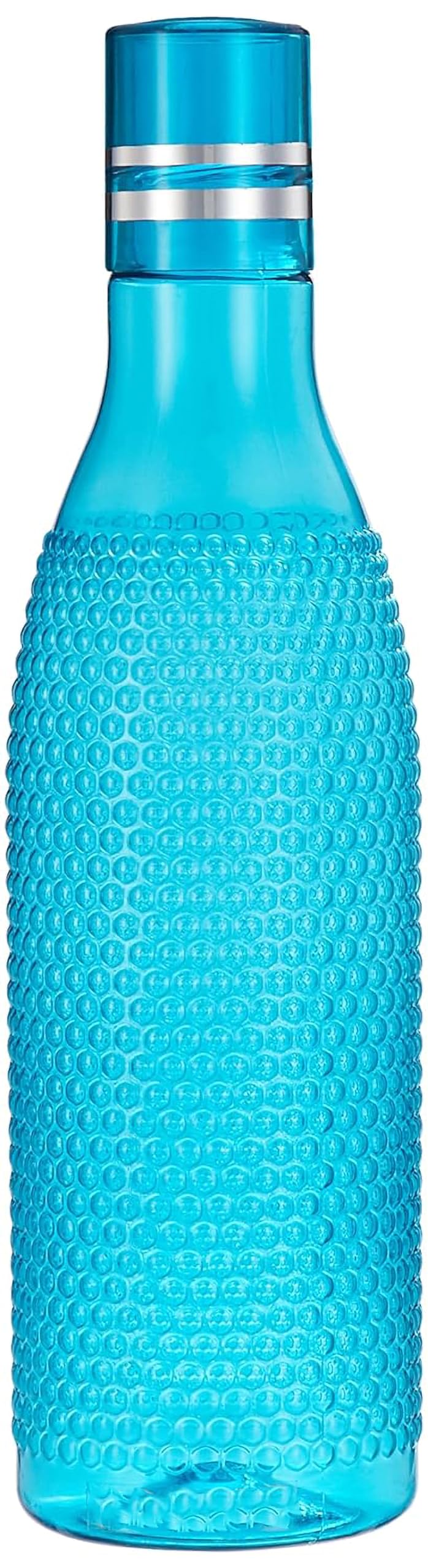 Homeor Unbreakable Plastic Water Bottle I Leak Proof I BPA Free Food Grade Fridge Water Bottle I Ideal for Gym, Office, Home, Travel, College, Easy to Clean, 1 Litre Each, Set of 6, Assorted - Image 5