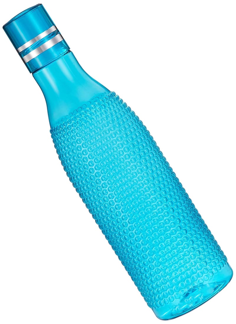 Homeor Unbreakable Plastic Water Bottle I Leak Proof I BPA Free Food Grade Fridge Water Bottle I Ideal for Gym, Office, Home, Travel, College, Easy to Clean, 1 Litre Each, Set of 6, Assorted - Image 4
