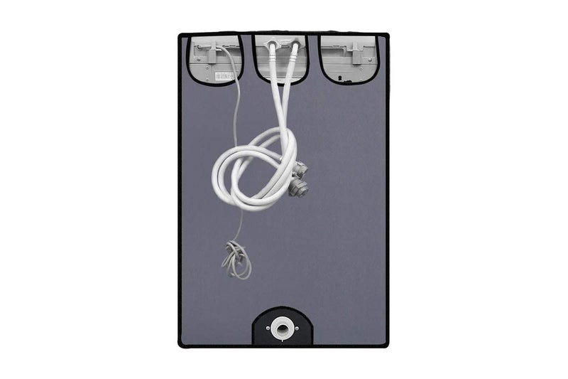 Wings Star Washing Machine Cover for Fully Automatic Top Load Whirlpool Stainwash 6.5Kg Model, Grey Color - Image 2
