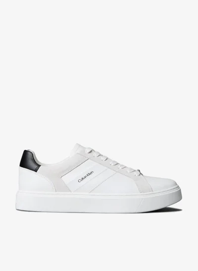 كالفن كلاين جينز حذاء رياضي برباط وطراز منخفض