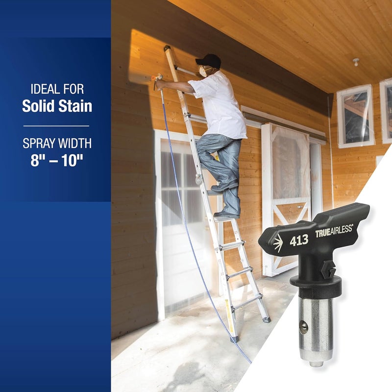 GRACO TRU413 TrueAirless 413 Spray Tip, Black, Silver - Image 2