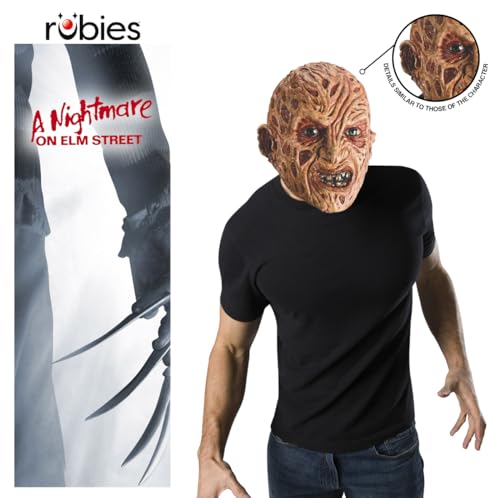 Rubies A Nightmare on Elm Street: Freddy Krueger 3/4 Overhead Mask for Adults, Men's - Image 3