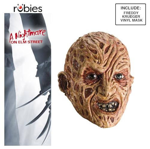 Rubies A Nightmare on Elm Street: Freddy Krueger 3/4 Overhead Mask for Adults, Men's - Image 2