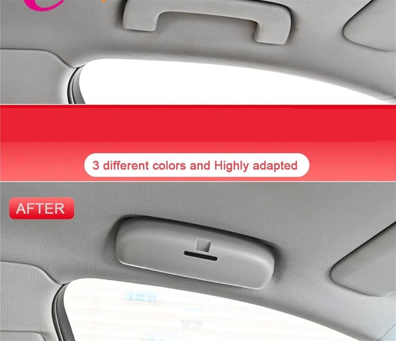 QASULER Car Sunglasses Holder Case - Image 5