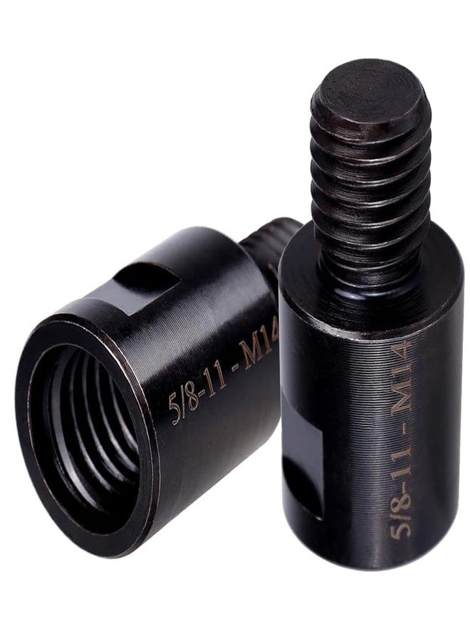 Saipe 2Pcs Angle Grinder Converter Adapters 5/8"-11 Female to M14/M10 Male, Attachments Interface Connector Thread for Polisher Drill Bit Connecting Tool - Image 4