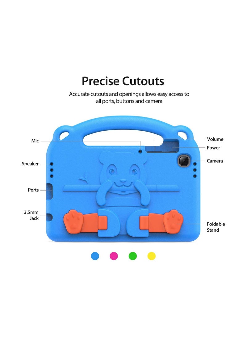 Kid Case for Samsung Galaxy Tab A7 Lite (T220 -T225-T227) Light Weight Full Protection Shockproof Case with Handle Kickstands - Image 5