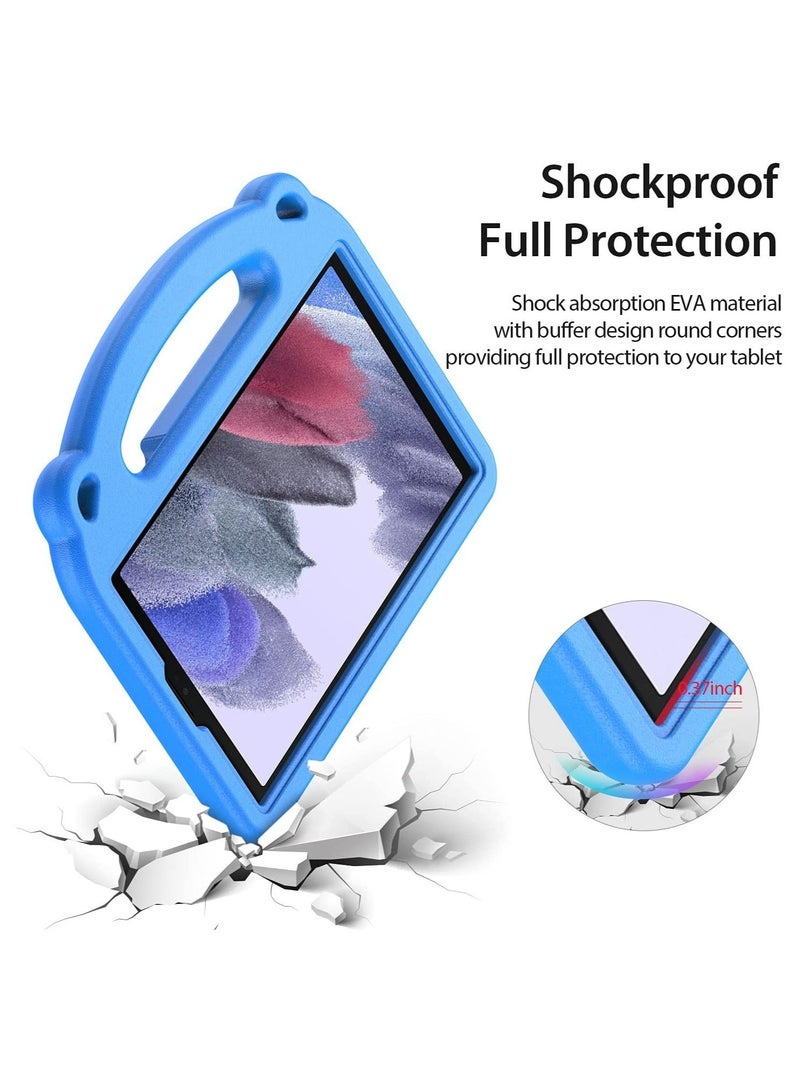 Kid Case for Samsung Galaxy Tab A7 Lite (T220 -T225-T227) Light Weight Full Protection Shockproof Case with Handle Kickstands - Image 3