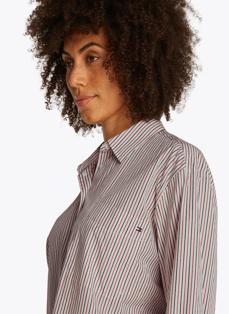 TOMMY HILFIGER Essential Poplin Easy Fit Shirt - Image 3
