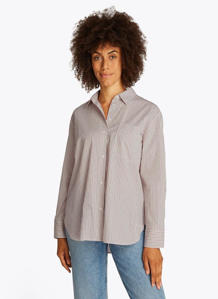 TOMMY HILFIGER Essential Poplin Easy Fit Shirt - Image 4