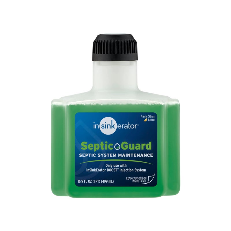 INSINKERATOR Septic Guard Replacement Solution for INSINKERATOR BOOST Injection System, Septic System Maintenance for INSINKERATOR Garbage Disposals - Image 1