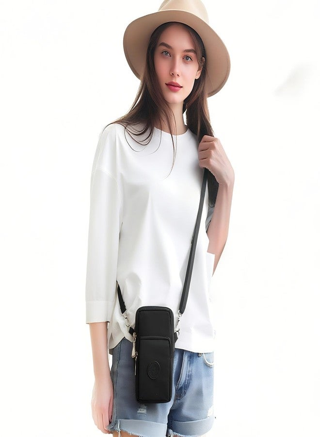 WITERY Small Crossbody Bags for Women - Waterproof Crossboby Purses Mini Shoulder Bag with Adjustable Strap, Nylon Arm Bag Cell Phone Purse Pouch for Travel - Image 2