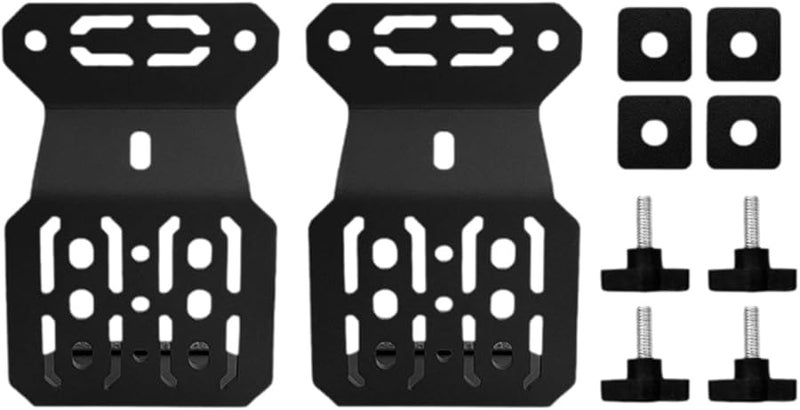 Heavy Duty Carbon Steel Truck Bed Rail Mounting Brackets 5 24x7 68 Inch Storage Expansion Accessories - Image 2