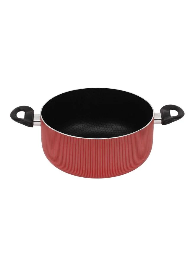 Royalford Scarlet Honeycomb Casserole with Lid 24cm