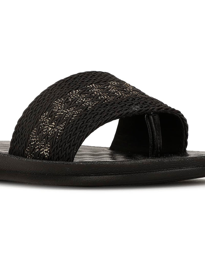 Bata Moody Mule Women's Black Slippers - 8 UK (5796516) - Image 5
