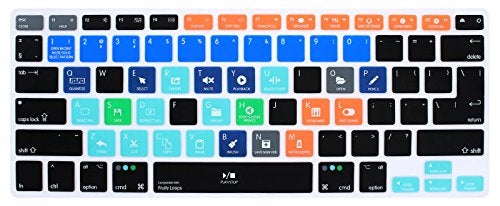 WYGCH FL Studio Formally Fruity Loops Edit Faster Shortcuts Hot Keys Keyboard Cover Skin for MacBook Pro 13-inch 15-inch 17-inch (with or w/Out Retina Display) for iMac and Air 13",US EU Version - Image 1