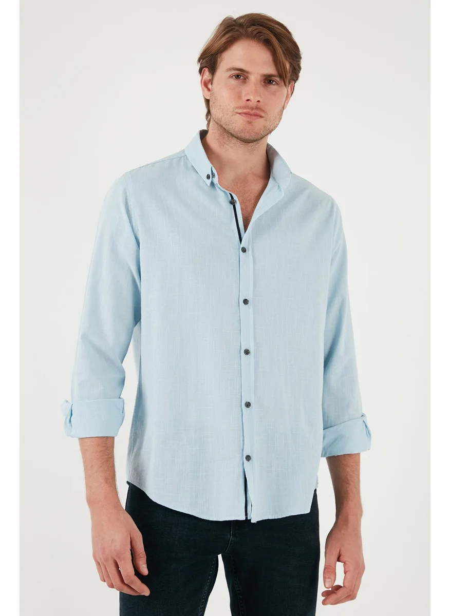 Buratti Cotton Regular Fit Button-down Collar Shirt Men's SHIRT CF20S111871