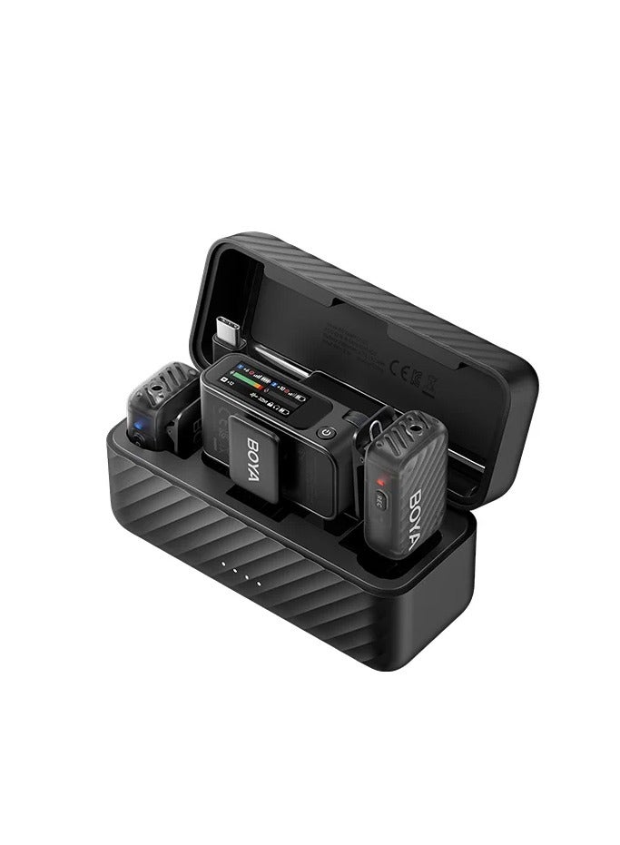 BOYA BOYA BOYAMIC 2 AI-Powered 2-Person Wireless Microphone System - BOYAMIC 2-02  - Image 1