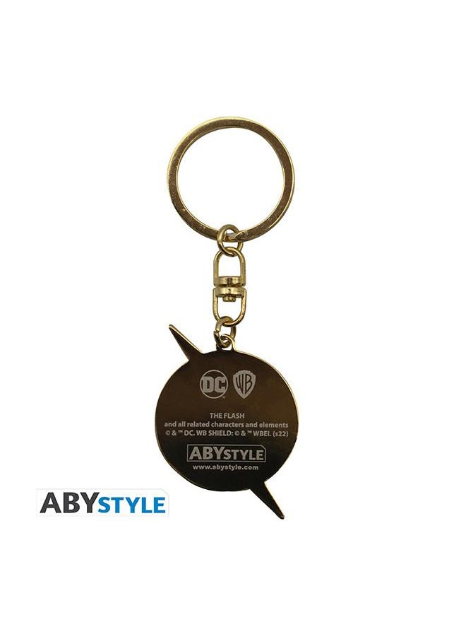 ABYstyle ABYstyle DC COMICS Keychain Logo The Flash Keychain  - Image 4