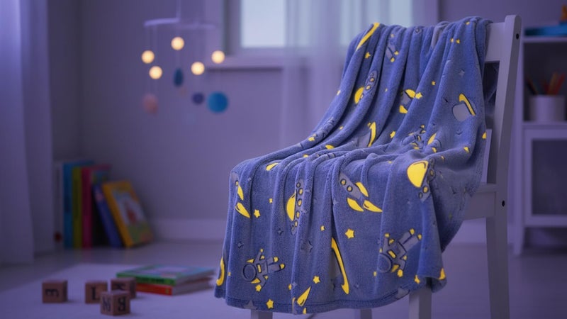 Butterthief Glow in The Dark Radium Blanket for Kids Super Soft & Warm Glowing Blanket for Toddler (100x150 cm, 0-8 Year) - Image 3