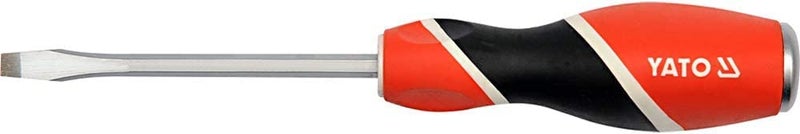 Yato Yt25990 Slotted GoThrough Screwdriver 8X200Mm Orange And Black - Image 1