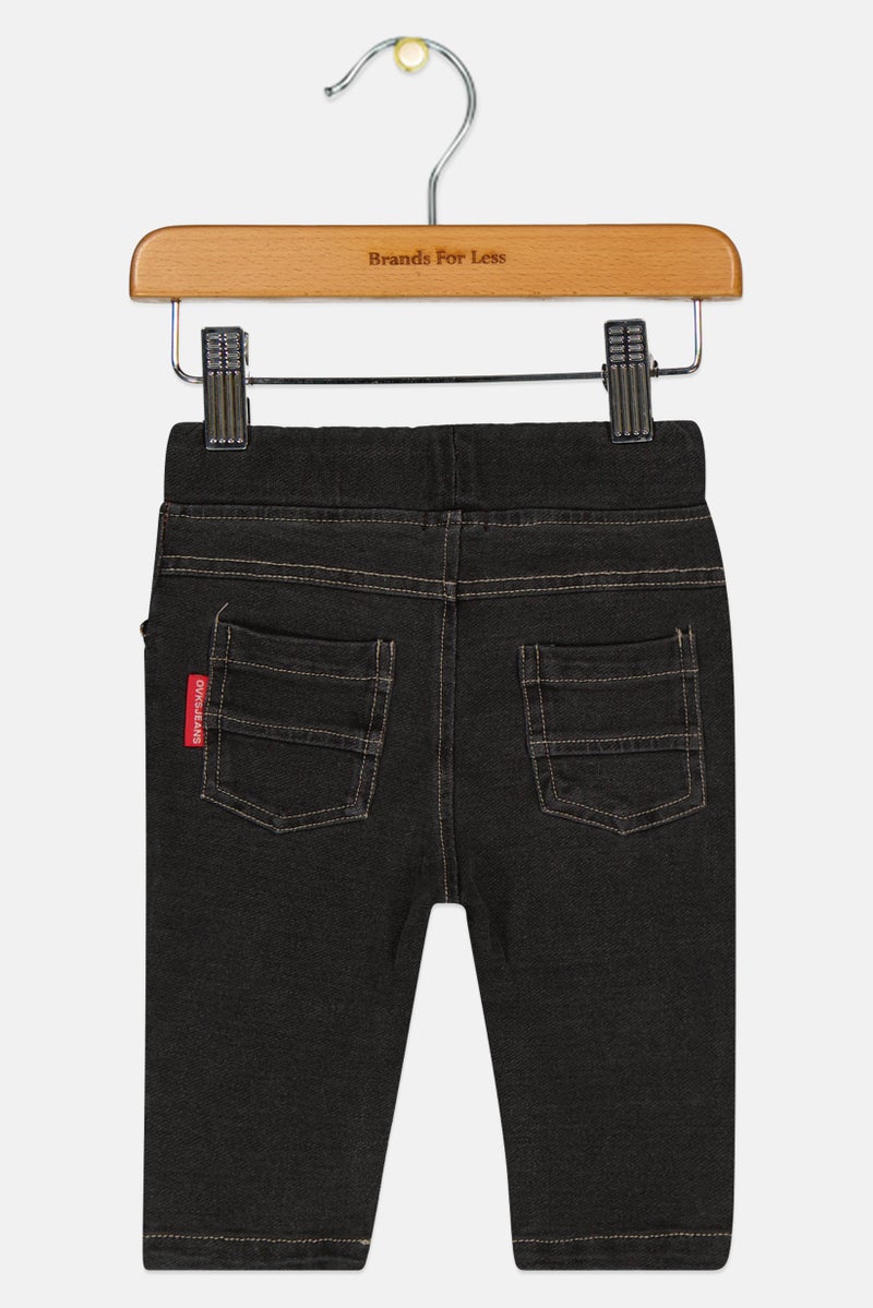 Overkids Toddlers Boy Washed Stretchable Jeans, Grey - Image 2