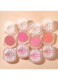 Tintark TINTARK Cheeky Blush Compact for Face Cheeks, Talc Free Blusher Palette, Matte Powder Makeup, Natural Healthy, Mauve Pink Magenta Peach Red, Vegan Cruelty Free  - Image 4