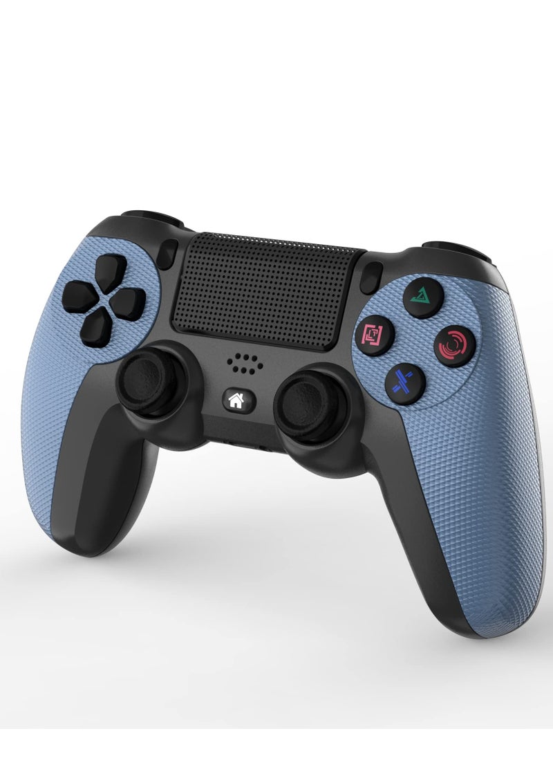 XICEN - Wireless Controller for PS4/PS4 Slim/PS4 Pro/PC Anti-Slip Gamepad Hand Joystick with USB Cable & Dual Vibration & Clickable Touchpad & Audio Function & LED Light - Image 1