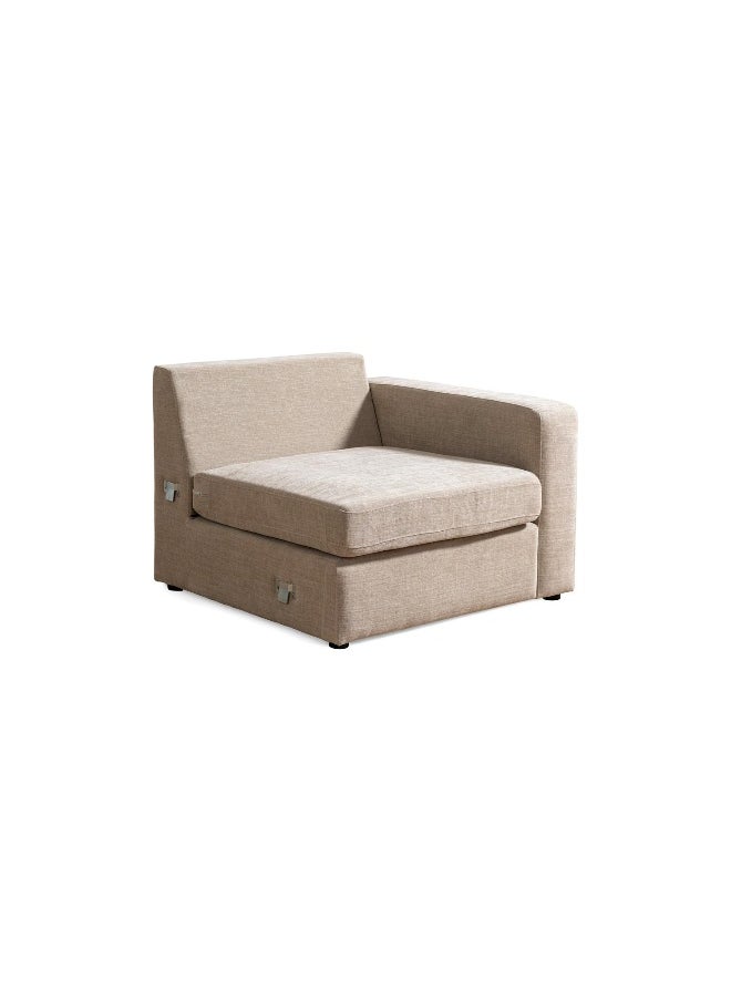 Pan Home Reem Right Arm Sofa- Beige  - Image 1