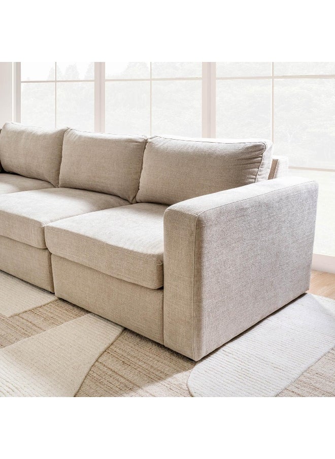 Pan Home Reem Right Arm Sofa- Beige  - Image 5