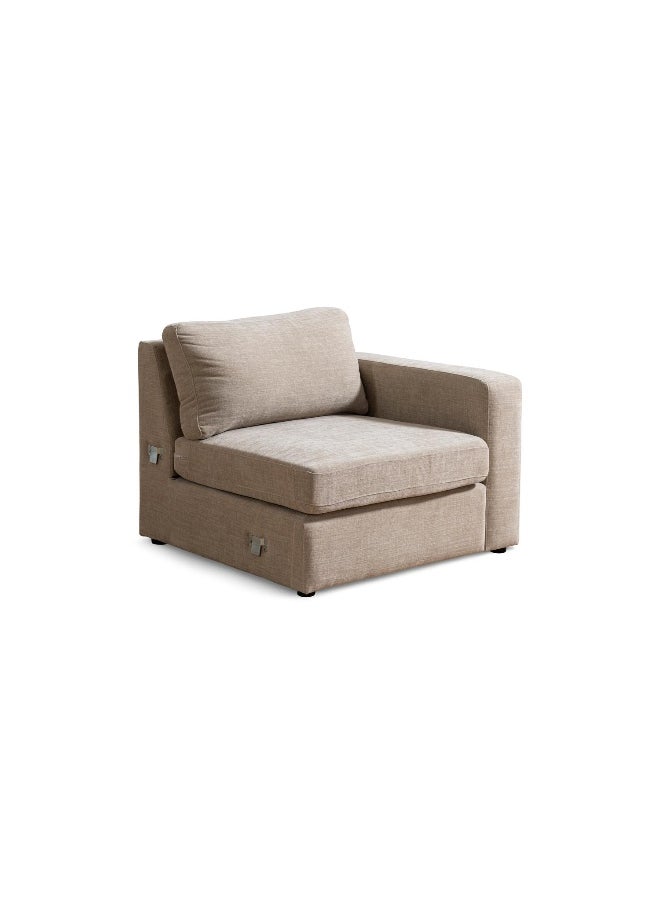 Pan Home Reem Right Arm Sofa- Beige  - Image 2